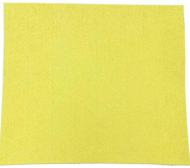 Microfasertuch "Briliant" gelb, 35 x 40 cm, 370 gr / m2, Pack à 10 Stück