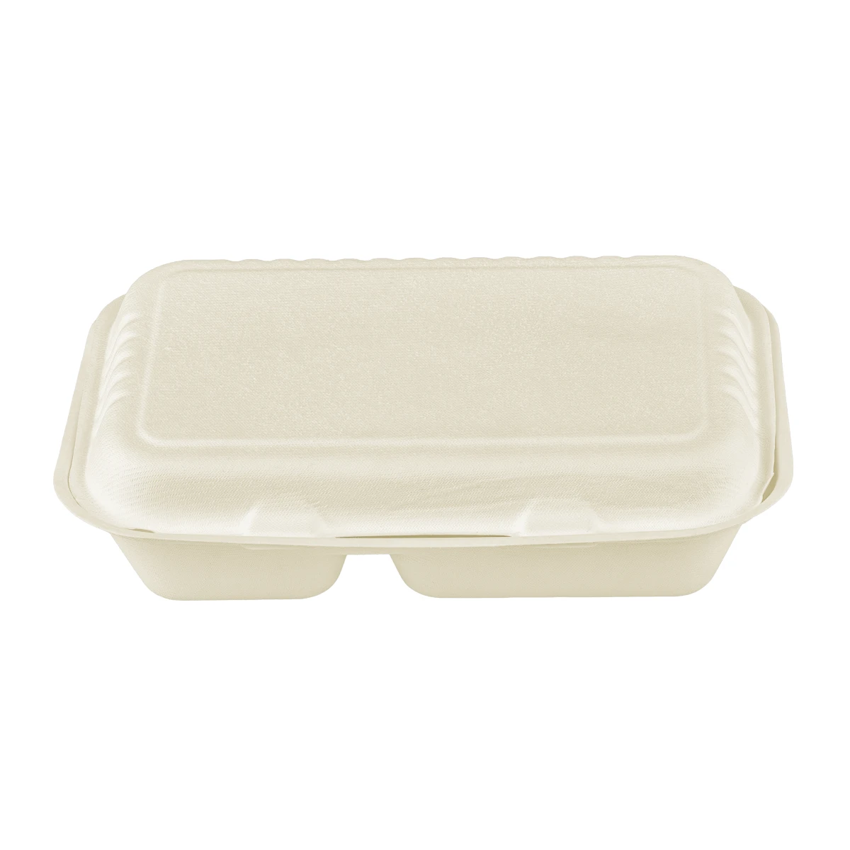 Menü-Box zweigeteilt rechteckig 770 ml, Karton à 250 Stück
