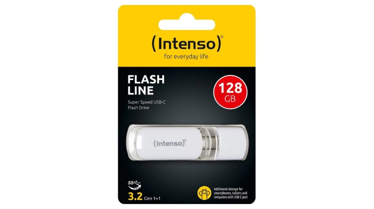 INTENSO USB-Stick Flash Line 128GB Type-C