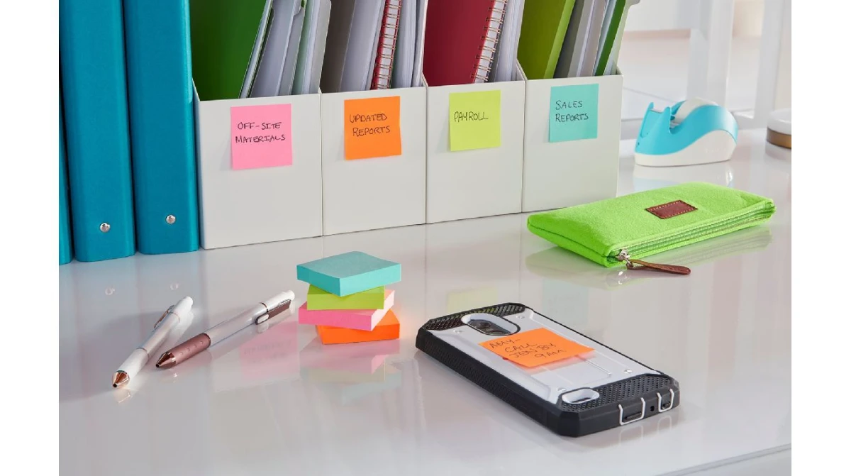 POST-IT Haftnotizen Super Sticky Cosmic Collection 12 x 90 Blatt