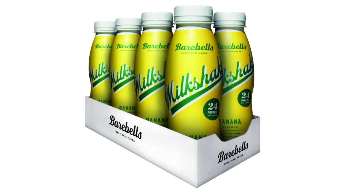 BAREBELLS Milkshake Protein Banana 8 x 330 ml