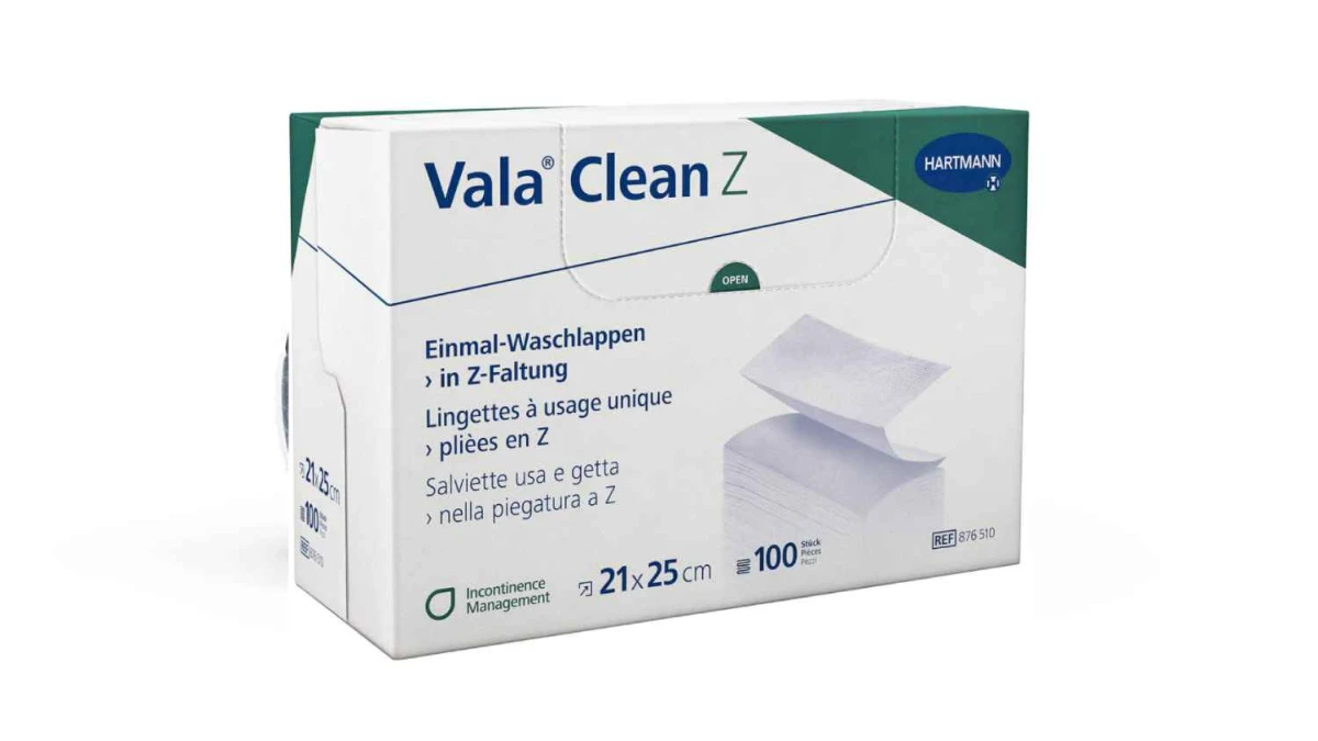 HARTMANN Einmal-Waschlappen Vala Clean Z 100 Stück