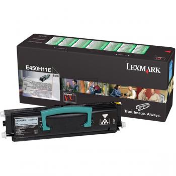 Lexmark Toner-Kartusche Prebate schwarz HC (E450H11E)