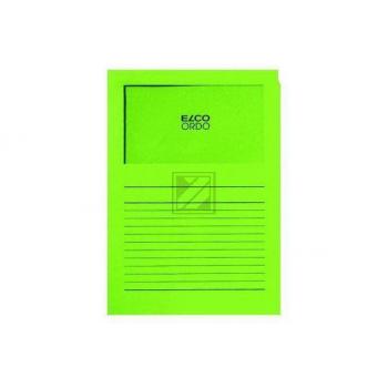 ELCO Sichthülle Ordo 120g A4 29489.62 grün, Fenster 100 Stück