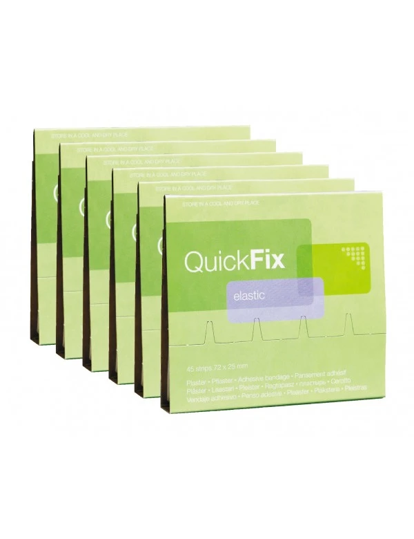 Plum QuickFix Refill, wasserfest, 1 Box Nachfüllpack mit 6x45 Pflaster