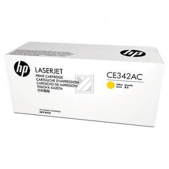 HP Toner-Kartusche Contract (nur für Vertragskunden) gelb (CE342AC, 651AC)
