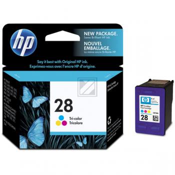 HP Tintendruckkopf cyan/magenta/gelb (C8728AE, 28)