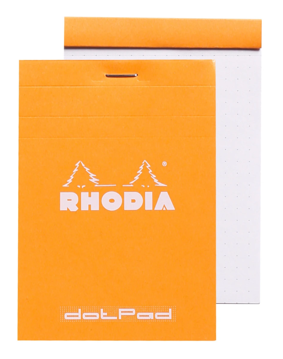 RHODIA Dot Pad orange 85x120mm