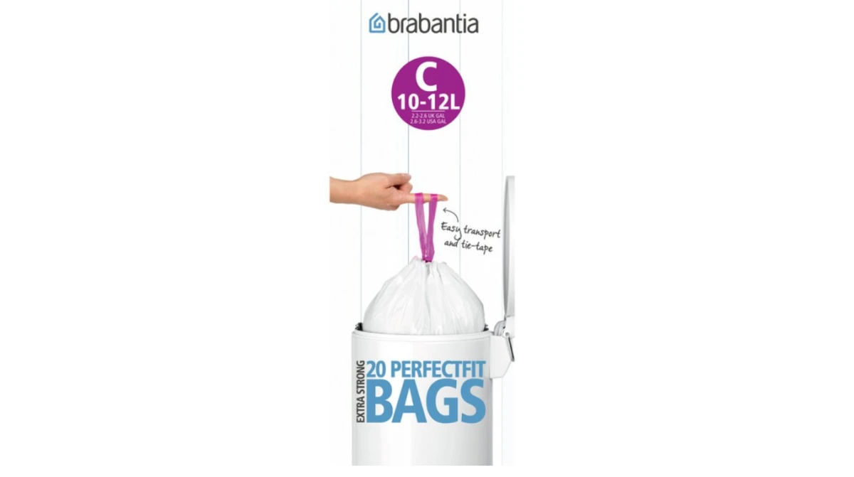 BRABANTIA Kehrichtsäcke 12 L, 12 Rollen