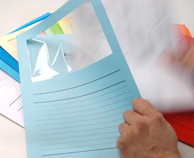 ELCO Ordo Classico mit Linien, intensivrot, Pack à 100 Stück
