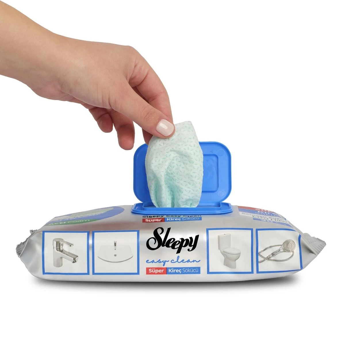 SLEEPY Kalkentfernungstücher Easy Clean 30 Tücher