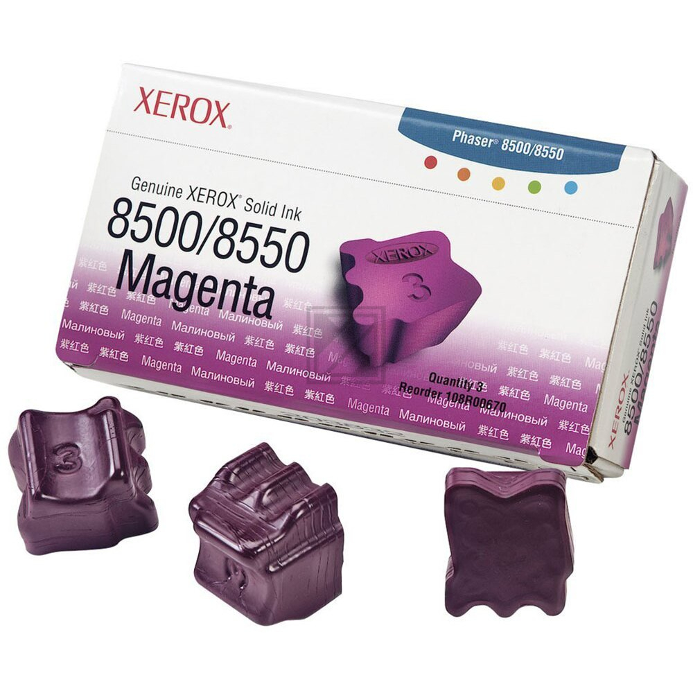 Xerox Colorstix 3 x magenta (108R00670)