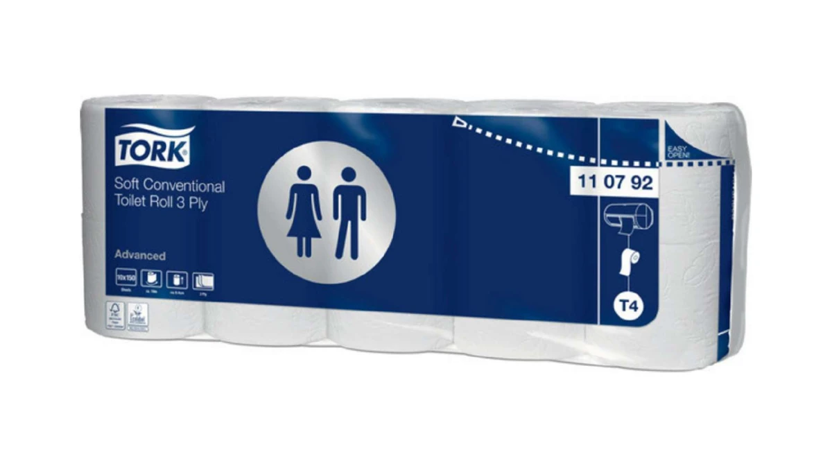 TORK WC-Papier Advanced 3-lagig, 70 Rollen