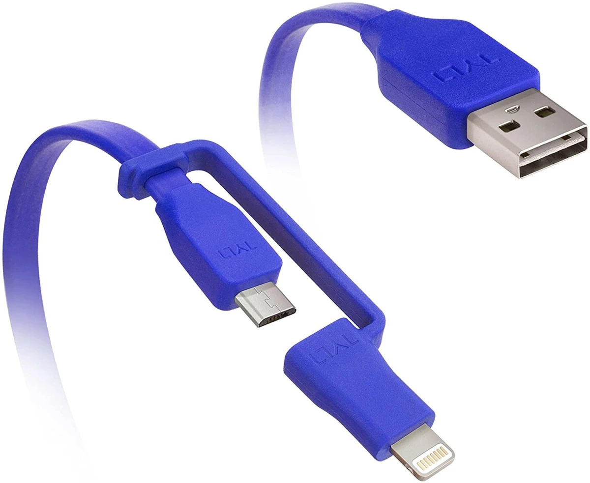 TYLT FLYP-DUO USB zu Lightning- und Micro-USB 1 m