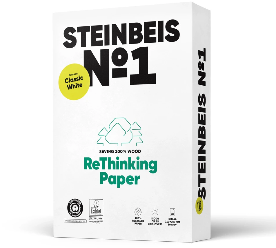 STEINBEIS Kopierpapier No. 1 A3, 80 g/m², 500 Blatt