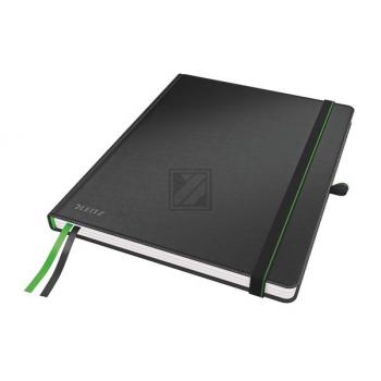 LEITZ Notizbuch Complete 187x244mm 44730095 kariert schwarz