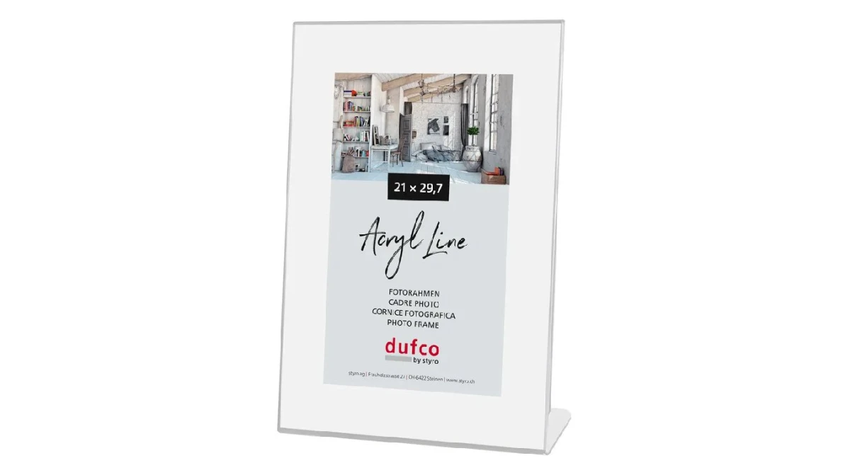 DUFCO "Acryl Line" Bilderrahmen Kunststoff 21 x 29.7 cm