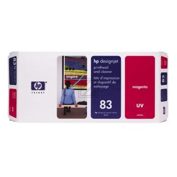 HP Tintendruckkopf UV-Tintensystem magenta (C4962A, 83)