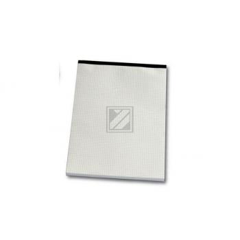 NEUTRAL Notizblock kariert 4mm A5 weiss, 80g, 100 Blatt