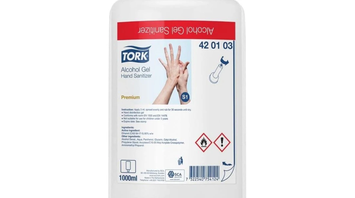 TORK Händedesinfektionsgel Premium 6 x 1 L