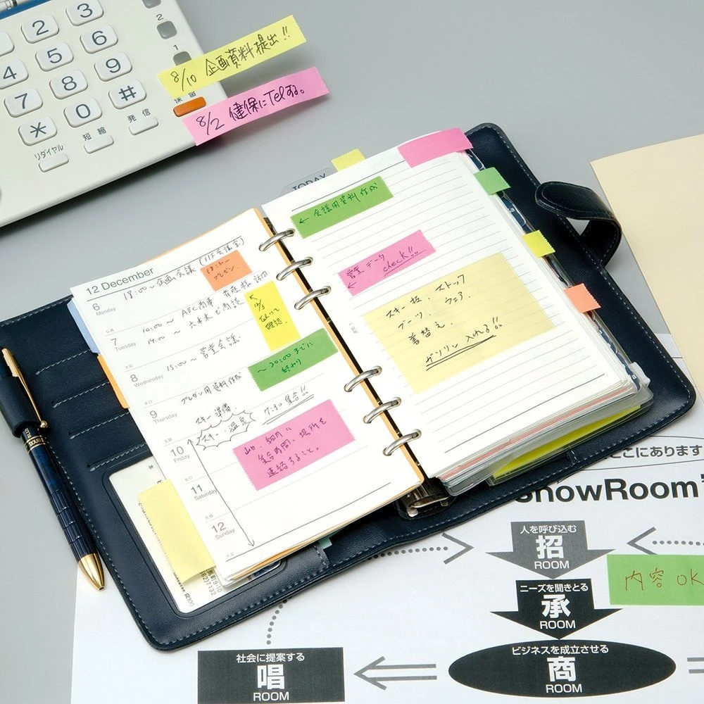 YAMATO Haftnotizrolle Memoc Roll Tape
