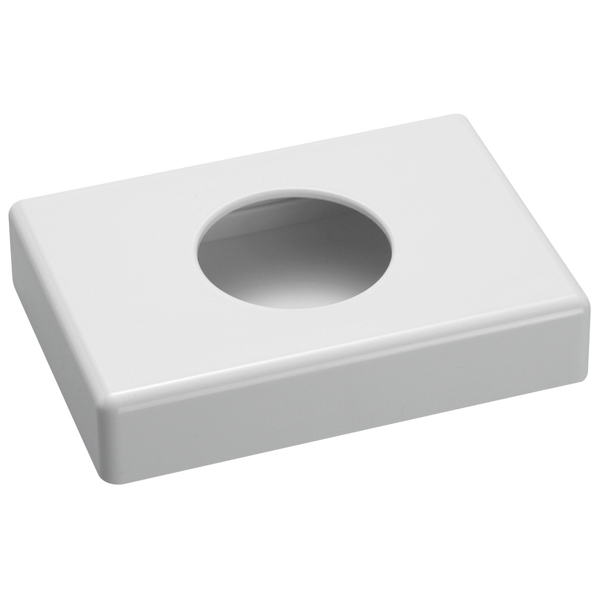 Hygienebeutelspender aus Kunststoff weiss