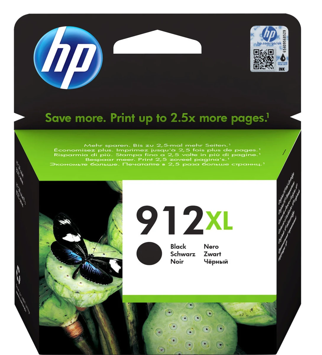 HP Tintenpatrone 912XL schwarz