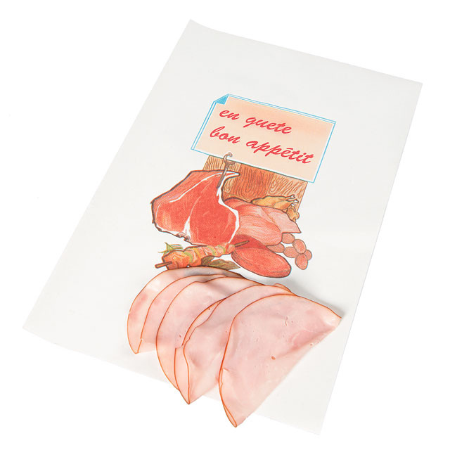 Fleischwickler 25 x 37 cm, im Karton à 20 kg