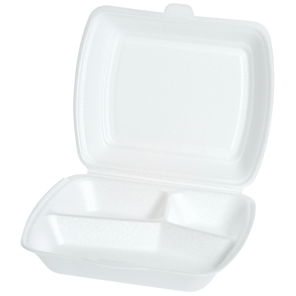 Menü-Box dreigeteilt rechteckig 700 ml, 100 Stück