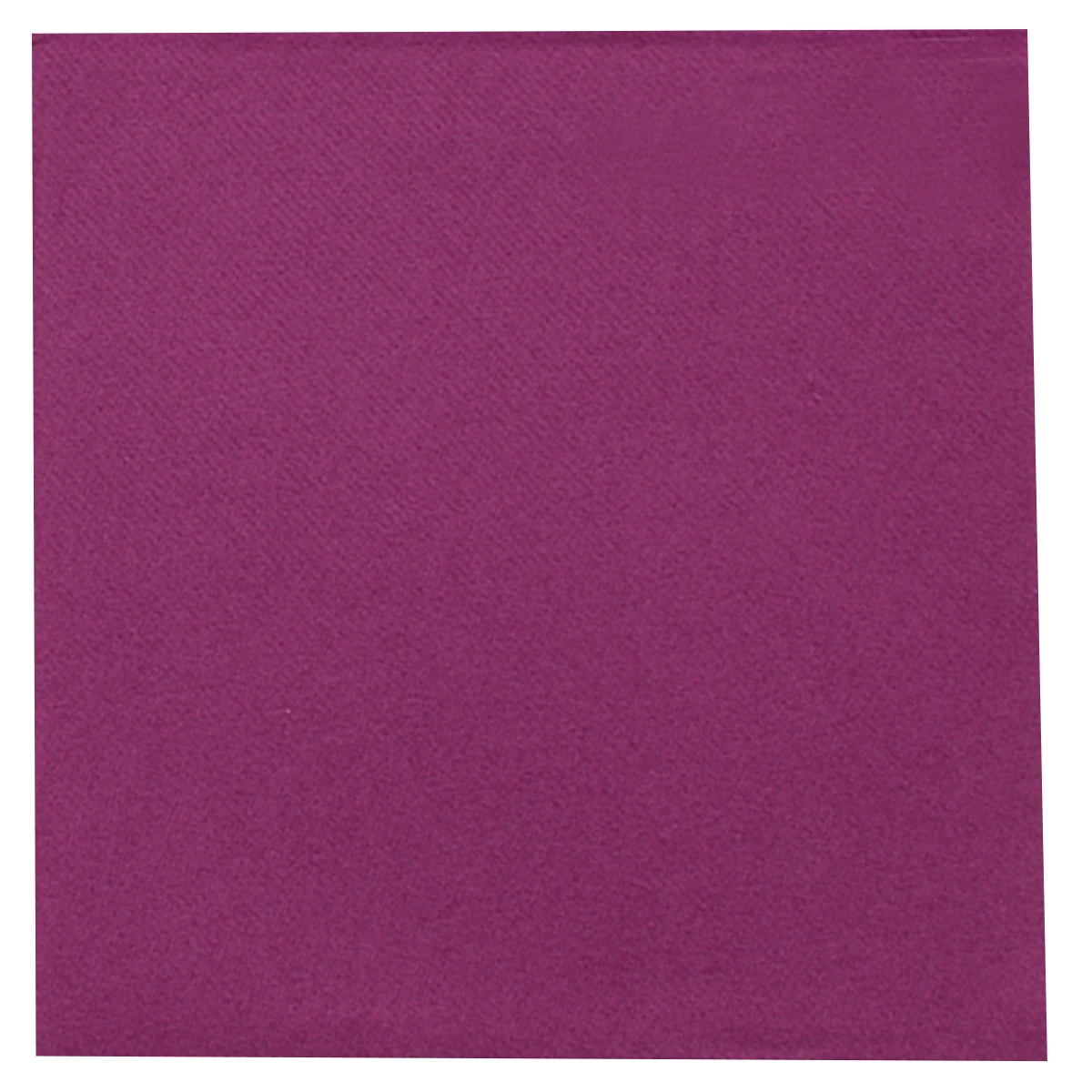 DENI meet Airlaid Servietten, violett, 40 x 40 cm, 1/4 Falz, Pack à 50 Stück