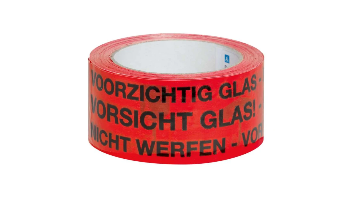 Warnbänder "Vorsicht Glas", 50mm x 66lfm