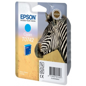Epson Tintenpatrone cyan (C13T07424010, T0742)