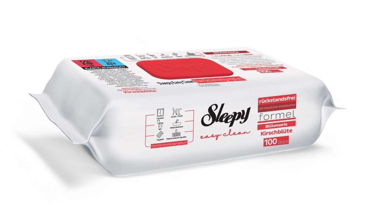 SLEEPY Oberflächenreinigstucher Easy Clean 100 Tücher