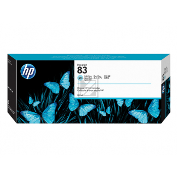 HP Tintenpatrone UV-Tintensystem cyan light (C4944A, 83)