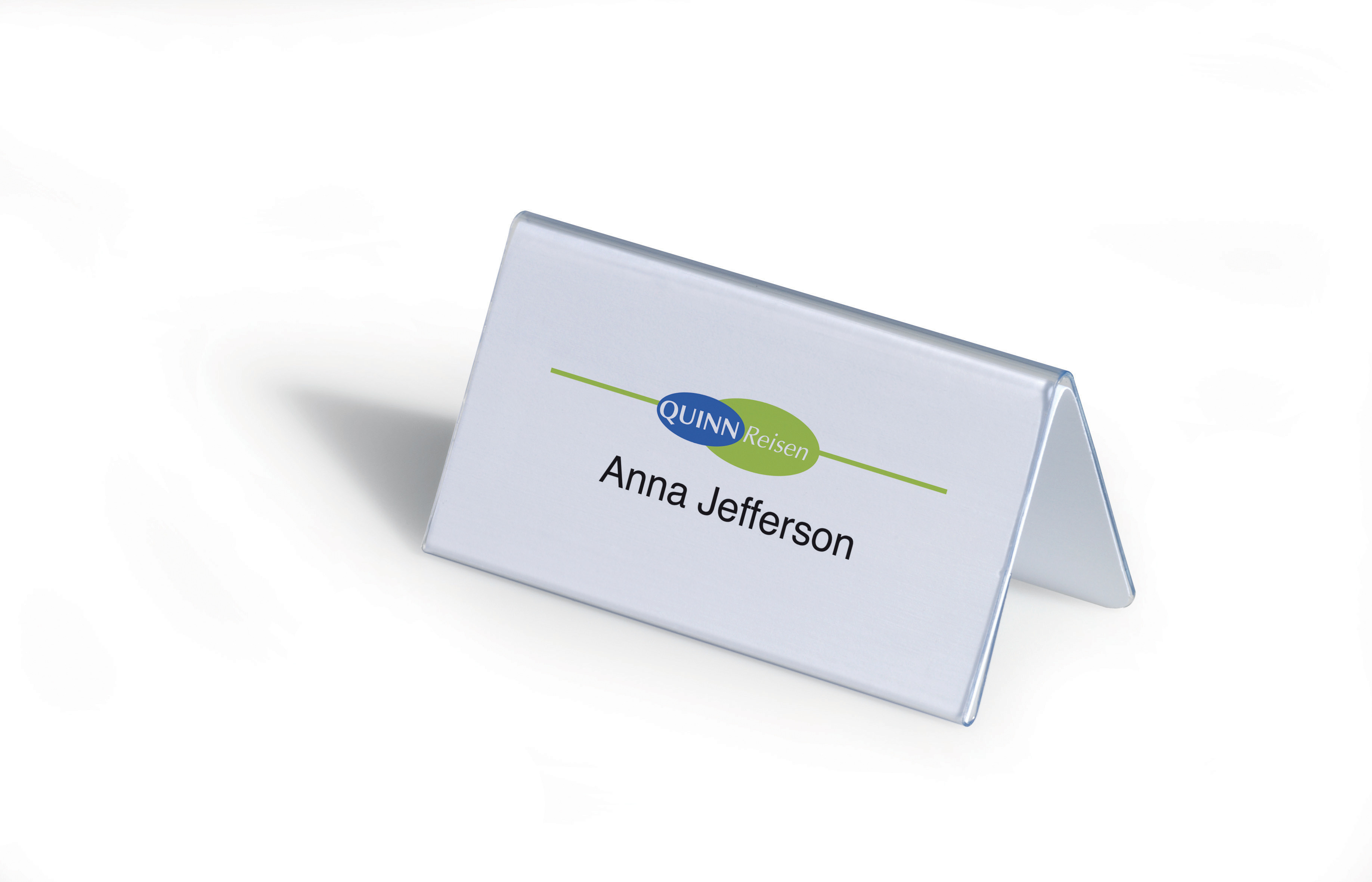 Durable Tischnamensschild/Dachaufsteller 10 x 5.2 cm