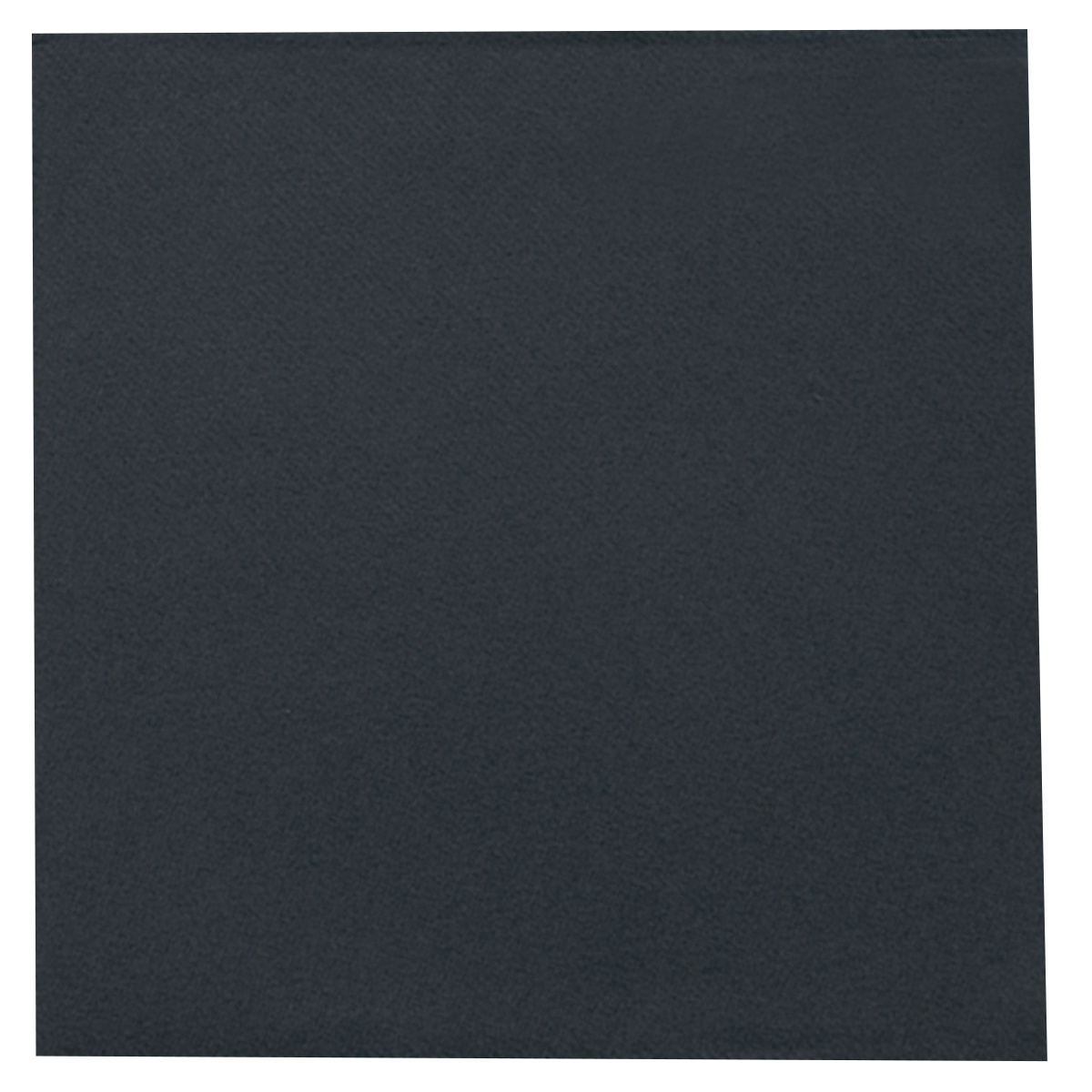 DENI meet Airlaid Servietten schwarz, 40 x 40 cm, 1/4 Falz, Pack à 50 Stück