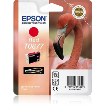 Epson Tintenpatrone rot (C13T08774010, T0877)