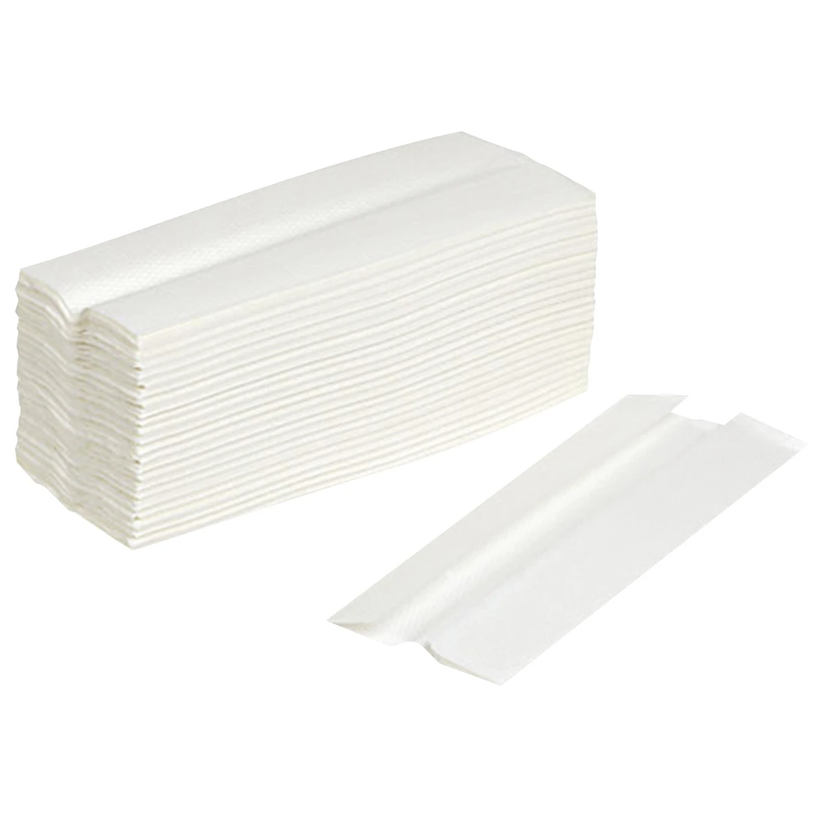 Papierhandtücher C-Falz, 2-lagig, weiss