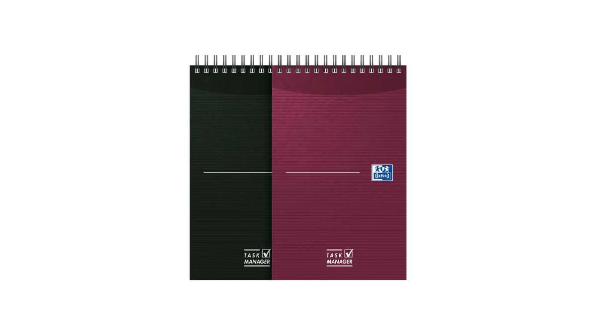 OXFORD Doppelspiralgebundenes Task Manager 125x200mm
