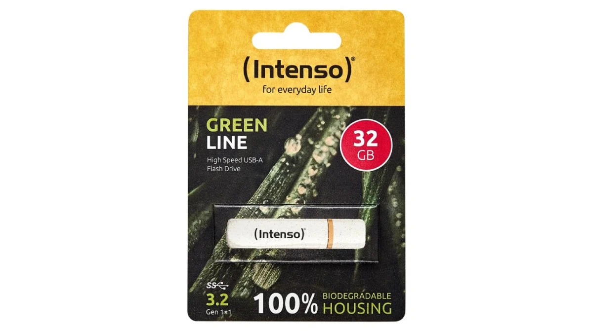 INTENSO USB-Stick Green Line 32GB USB 3.2
