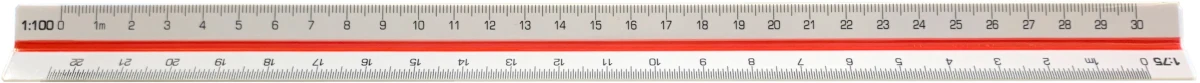 LINEX Dreikantmassstab 30 cm (95400L)