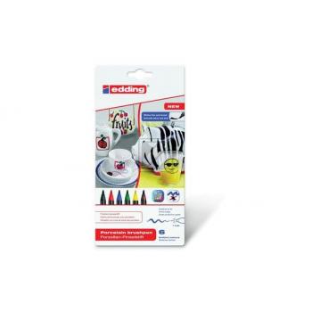 EDDING Porzellanmarker 4200 1-4mm 4200-E6 6 Family Colours