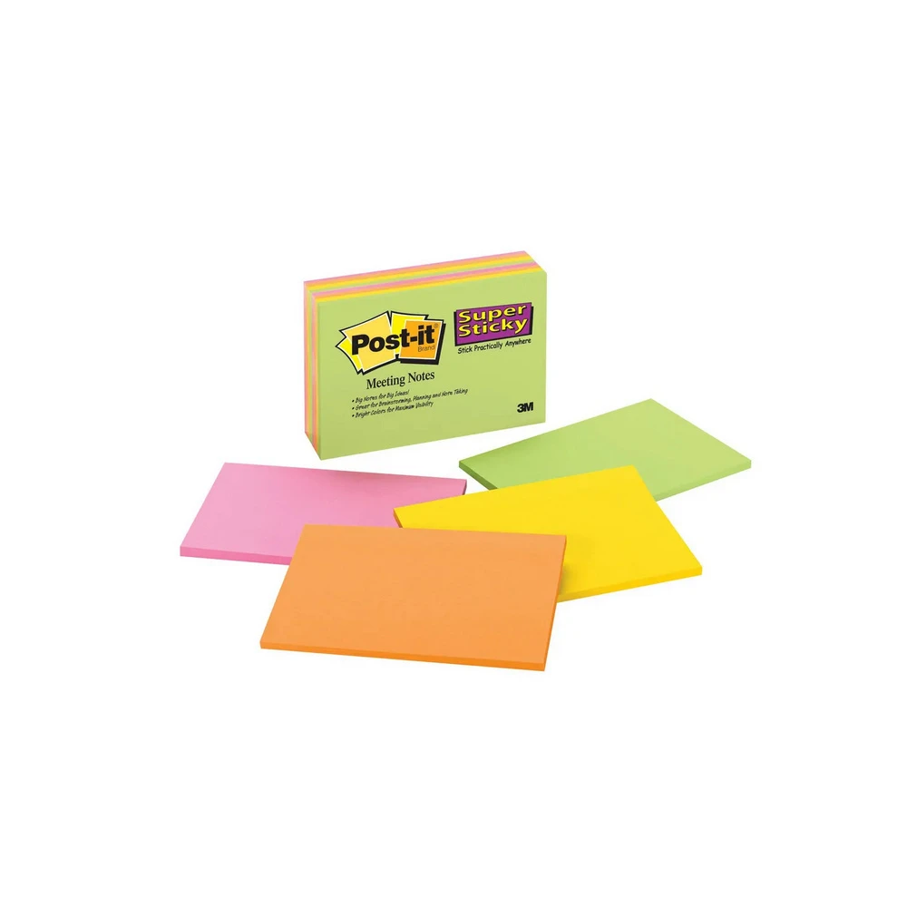 POST-IT Haftnotizen Super Sticky gross 4 x 45 Blatt