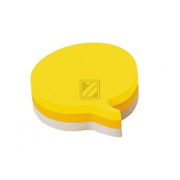 Post-It Haftnotizwürfel Sprechblase 3-farbig 70 x 70 mm 225 Bl.