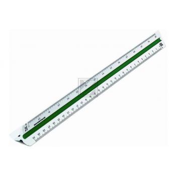 RUMOLD Dreikant-Massstäbe 30cm 150/2/30 weiss