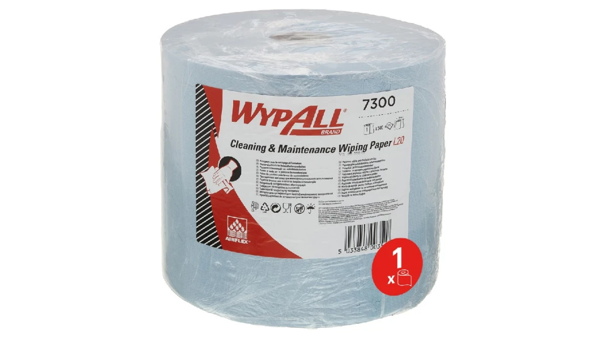 KIMBERLY-CLARK Papierwischtücher Wypall Maxi 2-lagig, 1 Rolle