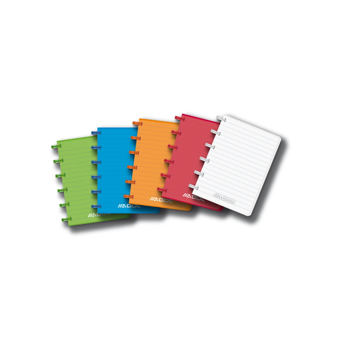 ADOC Notizheft Pap-Ex A6 liniert assortiert