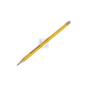 CARAN d'A Bleistift HB 351.272 gelb, mit Gummi