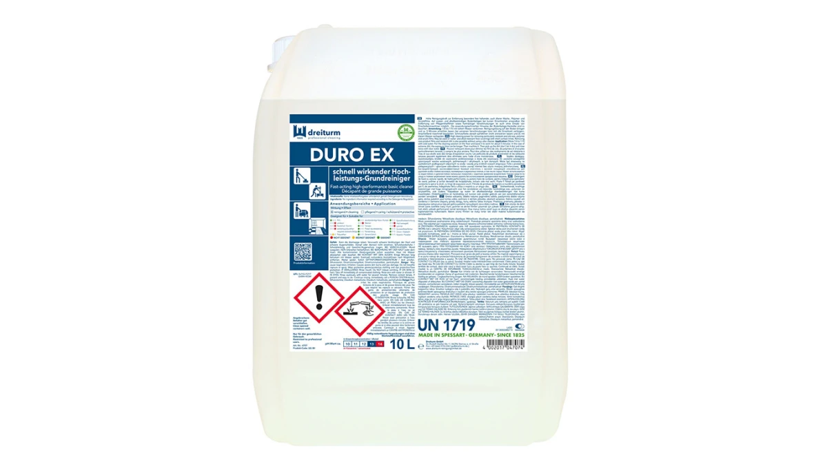 DREITURM Hochleistungs-Grundreiniger DURO EX 10 L