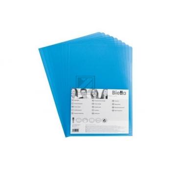 BIELLA Sichthülle Everyday PP A4 183411.05 120my, blau 100 Stück